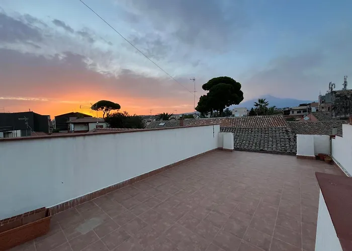 Casa Modica vista Etna